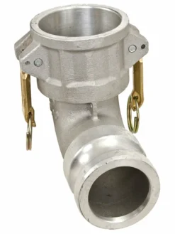 Greenline Aluminum Female X Male Camlock | Female Cam X Male Cam 90 Elbow | 2" To 6" Sizes