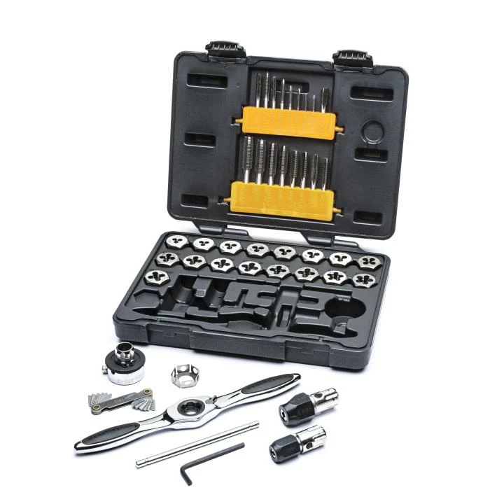 Hand Tools GEARWRENCH Ratcheting Metric Tap And Die Set - 42 Piece 3 Hand Tools GEARWRENCH Ratcheting Metric Tap And Die Set - 42 Piece