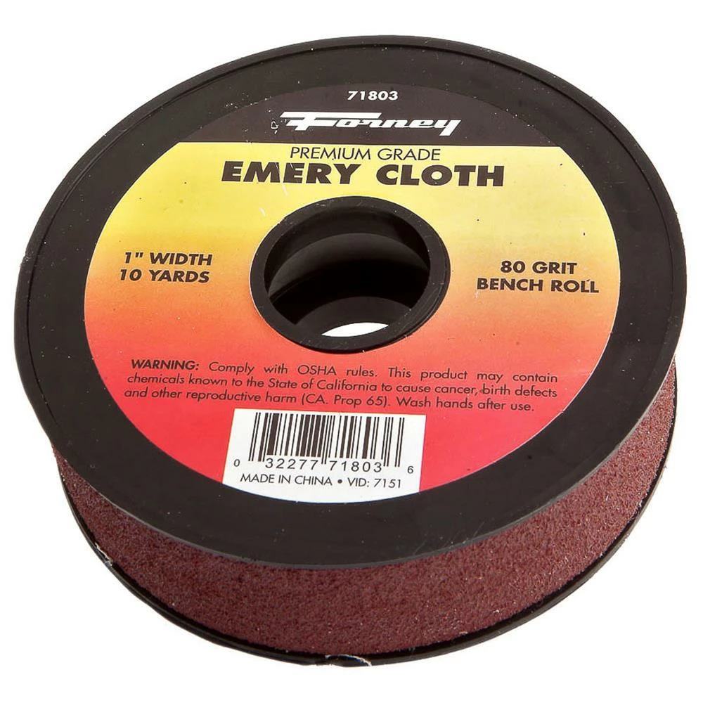 Pipe Tools Forney Premium Grade Emery Cloth Rolls 3 Pipe Tools Forney Premium Grade Emery Cloth Rolls