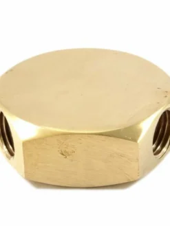 Forney 3-In-1 Brass Flat Air Hose Tripod Manifold - 1/4" NPT 7 Forney 3-In-1 Brass Flat Air Hose Tripod Manifold - 1/4