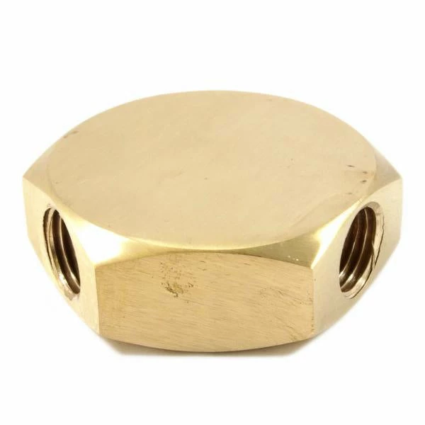 Forney 3-In-1 Brass Flat Air Hose Tripod Manifold - 1/4" NPT 5 Forney 3-In-1 Brass Flat Air Hose Tripod Manifold - 1/4" NPT