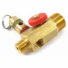 Forney Tank Manifold For Air Compressors - 1/2" MNPT Inlet, 1/4" MNPT Outlet