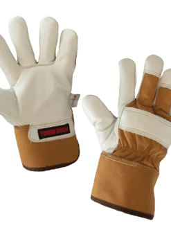 Tough Duck 150G Thinsulate Lined Premium Grade Cowgrain Leather Winter Work Gloves | M-2XL