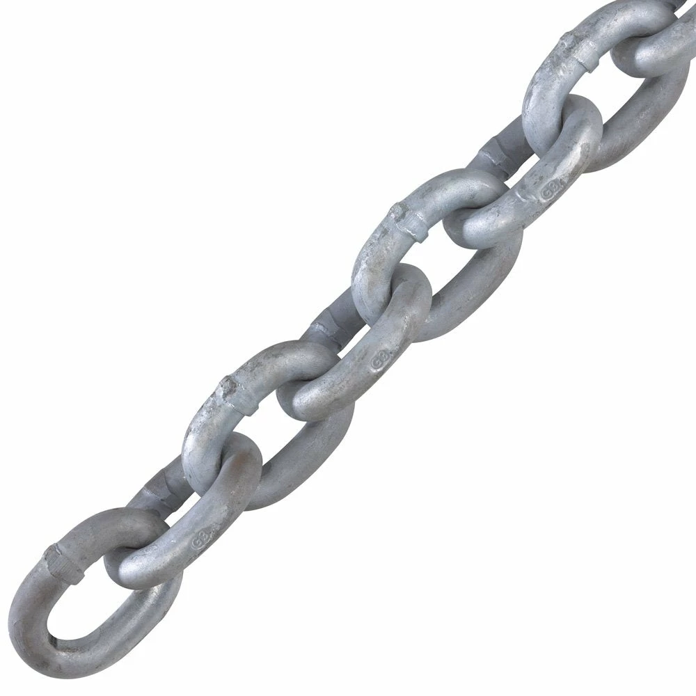 Cleanflow Grade 30 Hot Dipped Galvanized Utility Chain 3 Cleanflow Grade 30 Hot Dipped Galvanized Utility Chain
