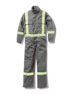 Rasco Premium Coverall With Reflective Trim | Sizes 36 - 62 Flame Resistant Work Wear