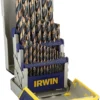 Irwin Black & Gold Metal Index Drill Bit Set - 29 Piece