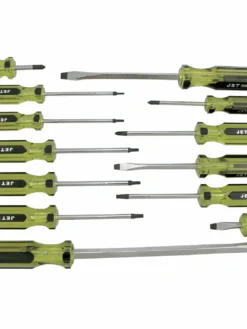 Jet 13 Piece Jumbo Handle Mechanic's Screwdriver Set | Slotted, Phillips & Torx
