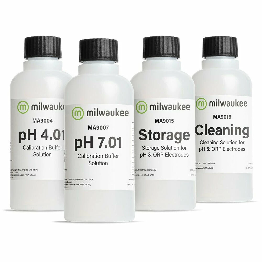 Milwaukee Instruments Water Testing Supplies Milwaukee PH-START Starter Solution Kit For PH Meters And Testers | 230 ML 3 Milwaukee Instruments Water Testing Supplies Milwaukee PH-START Starter Solution Kit For PH Meters And Testers | 230 ML