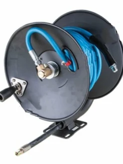 New-Line Pressure Washers Hand Crank Reel Mounted Pressure Washer Hose Kit - 4000 PSI Rated - 3/8" X 50-Ft