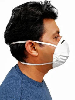 Globe Commercial Products N95 Particulate Respirator Mask - Box Of 20 Masks Personal Protective Equipment