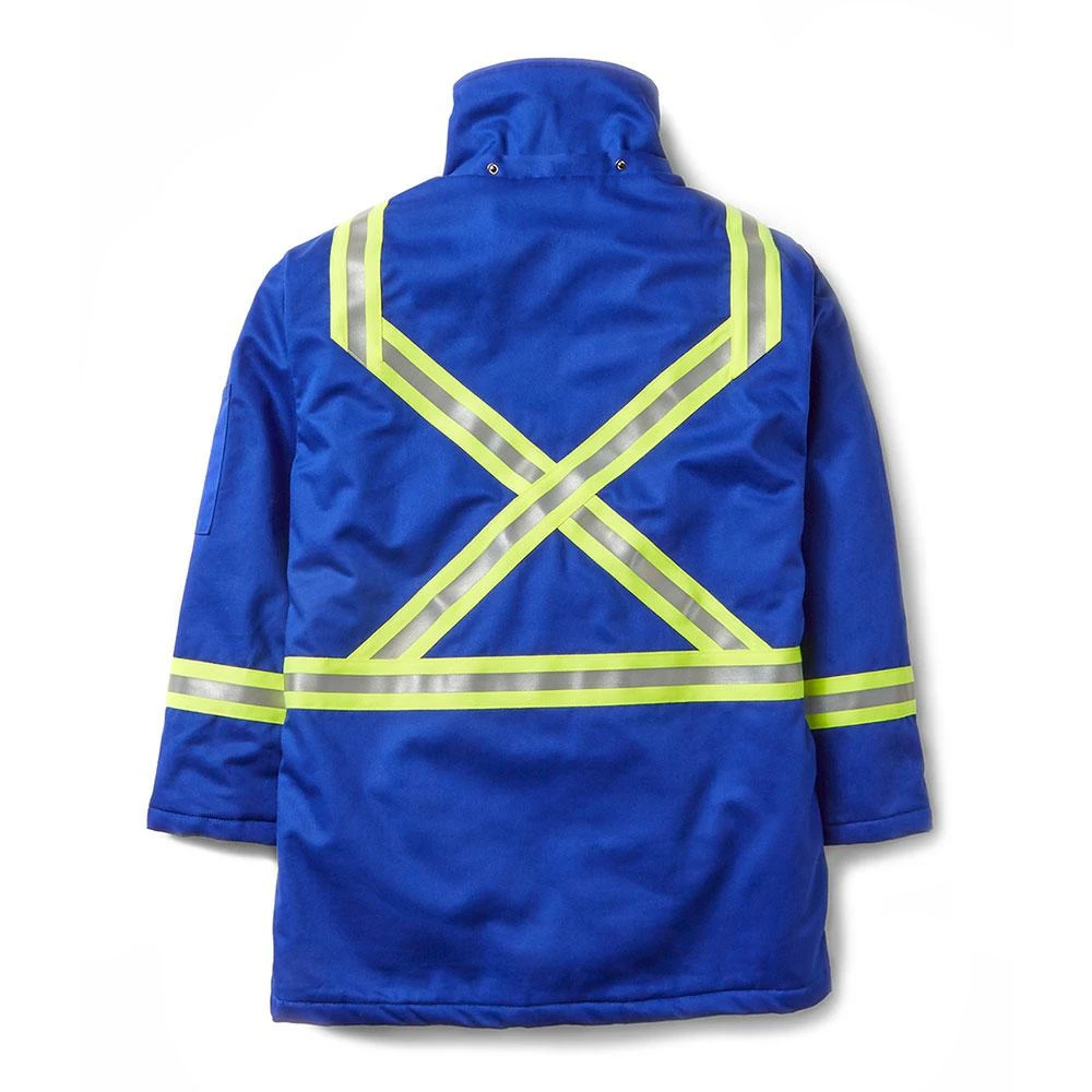 Flame Resistant Work Wear Rasco FR Hi-Vis Insulated Westex Ultrasoft Winter Parka | Royal Blue | S-5XL 4 Flame Resistant Work Wear Rasco FR Hi-Vis Insulated Westex Ultrasoft Winter Parka | Royal Blue | S-5XL