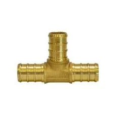 StreamWay PEX Brass Straight Tees Tubing And Fittings