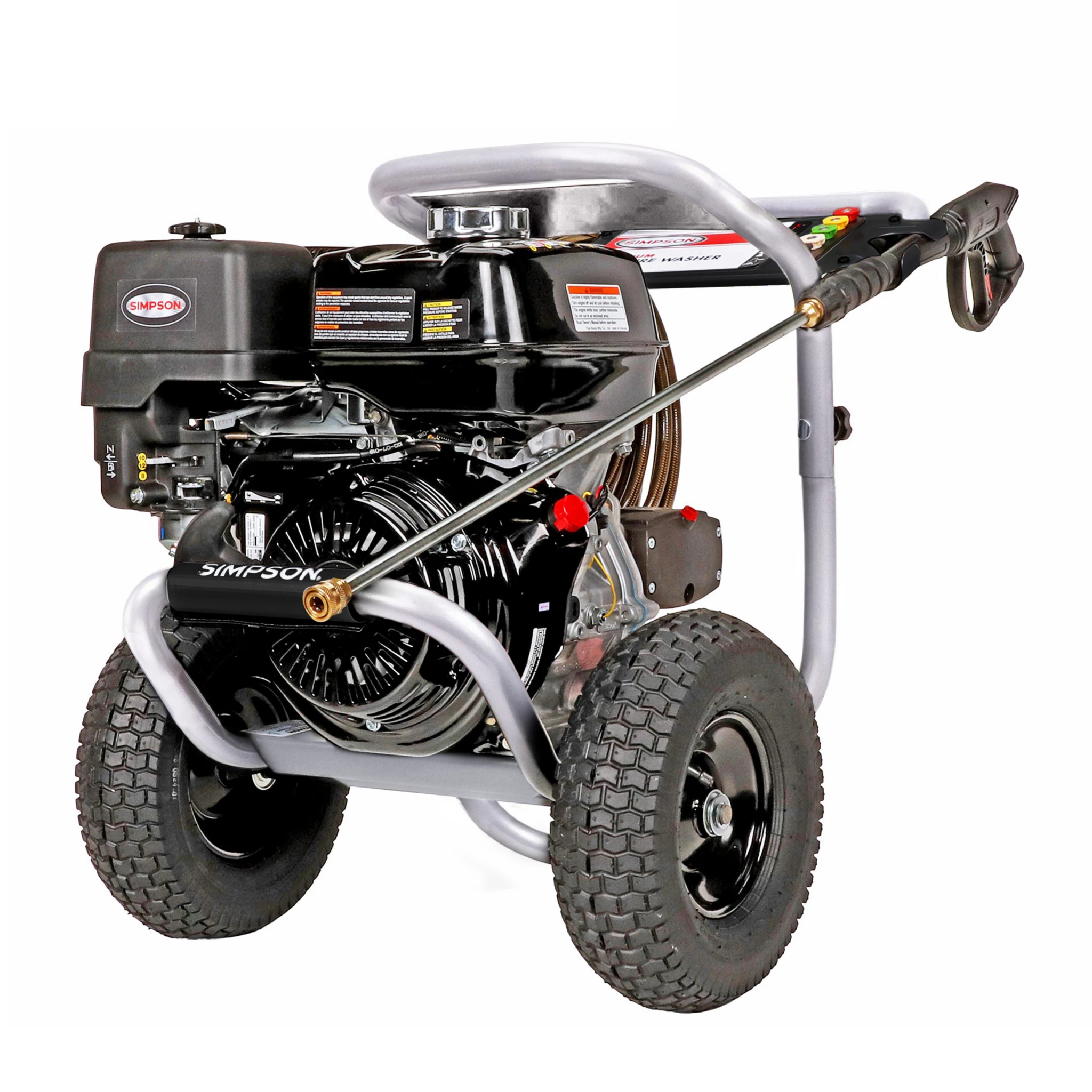 Simpson PowerShot Cold Water Honda GX390 (389cc) Gas Engine Pressure Washer - 4200 PSI - 4.0 GPM Industrial Triplex Pump Pressure Washers 3 Simpson PowerShot Cold Water Honda GX390 (389cc) Gas Engine Pressure Washer - 4200 PSI - 4.0 GPM Industrial Triplex Pump Pressure Washers