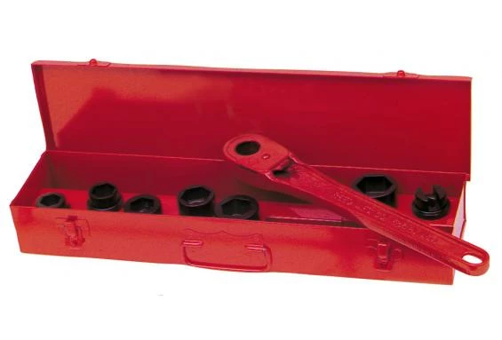 Reed L515 Thru-Bolt Utility Set | Handle And 7 Sockets 3 Reed L515 Thru-Bolt Utility Set | Handle And 7 Sockets