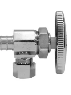StreamWay Tubing And Fittings PEX X Comp Multi-Turn Stop Valve