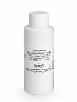 Hach 2657512 Phenol Red Indicator Solution, Spec. Grade, 50 ML
