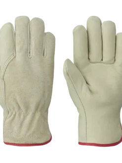 Pioneer 535FLRF Fleece Lined Driver's Cowgrain Gloves | M-XL | Pack Of 12 Pairs Work Gloves