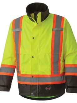 Pioneer Trilobal 300D Ripstop Waterproof Safety Rain Jacket | S-4XL 15 Pioneer Trilobal 300D Ripstop Waterproof Safety Rain Jacket | S-4XL