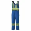 Pioneer Flame Resistant Cotton Hi-Vis Winter Bib Overall | Small - 5XLarge Flame Resistant Work Wear
