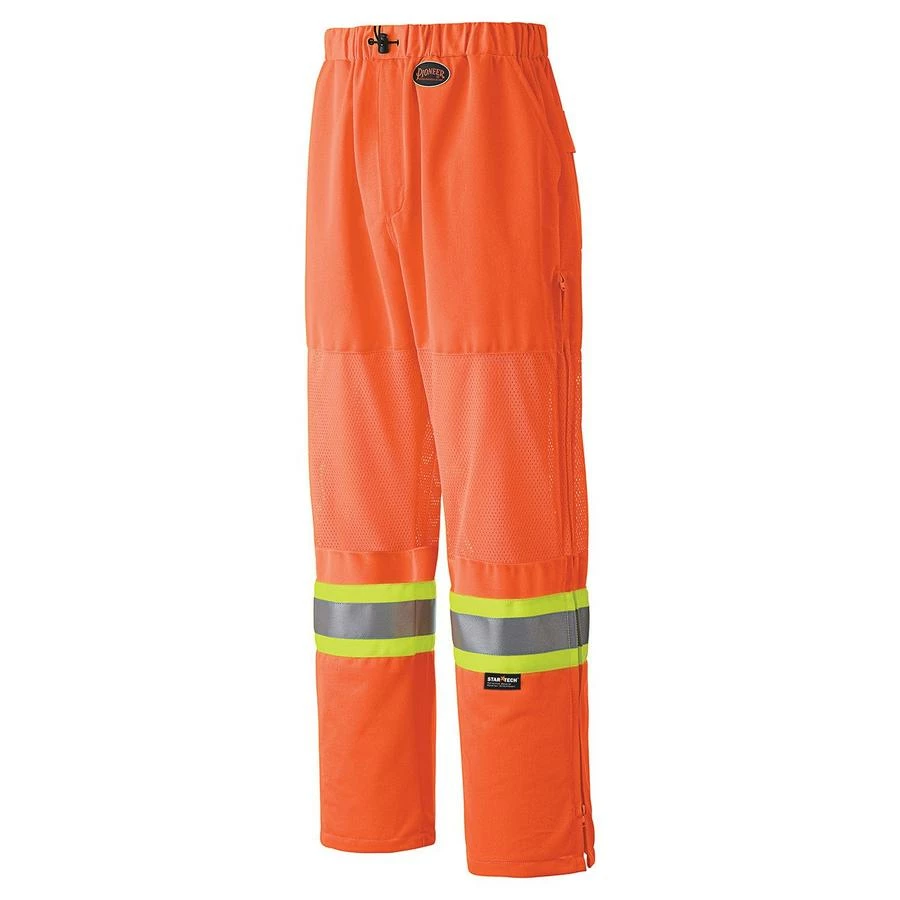 Pioneer Poly Knit Traffic Safety Pants With Breathable Mesh Leg Panels | XS-4XL Hi-Vis Work Wear 5 Pioneer Poly Knit Traffic Safety Pants With Breathable Mesh Leg Panels | XS-4XL Hi-Vis Work Wear