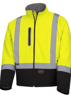 Pioneer Softshell Hi Vis Mechanical Strength Jacket | S-4XL Hi-Vis Work Wear 16 Pioneer Softshell Hi Vis Mechanical Strength Jacket | S-4XL Hi-Vis Work Wear