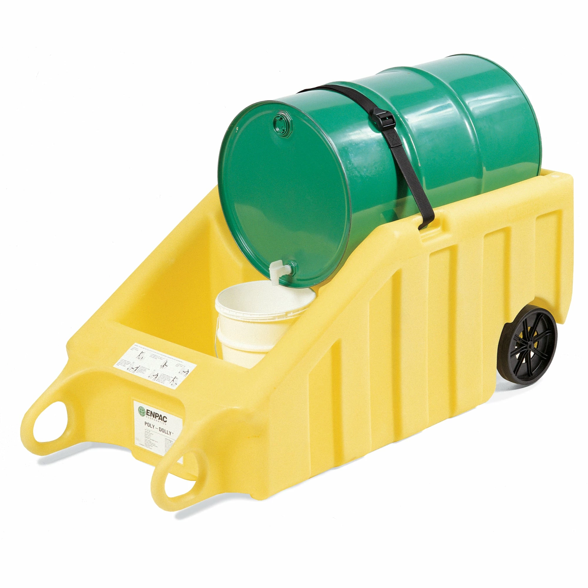 Cleanflow Poly Dolly Mobile Drum Cradle/Containment Unit Water Treatment Chemicals 3 Cleanflow Poly Dolly Mobile Drum Cradle/Containment Unit Water Treatment Chemicals