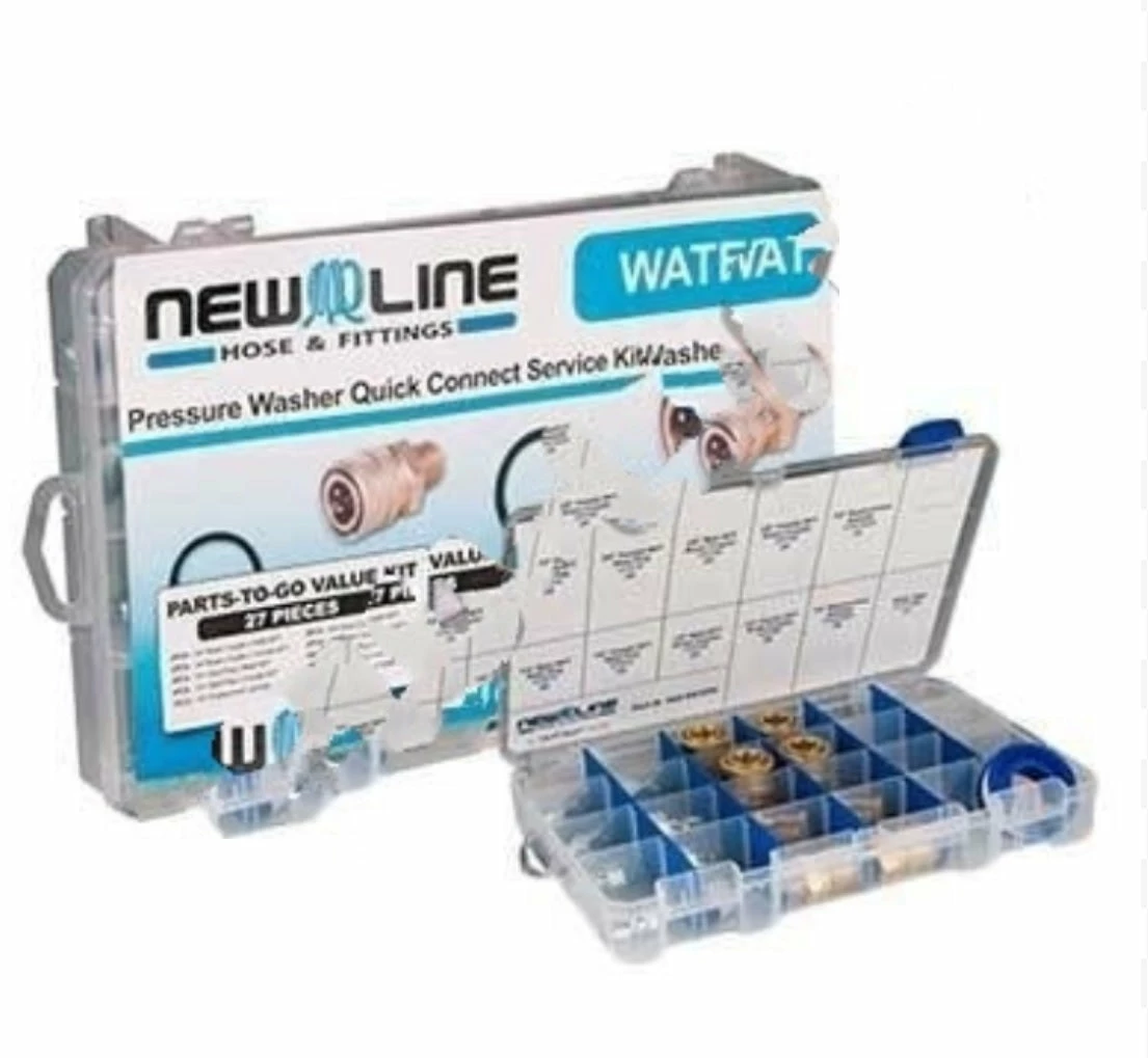 New-Line Pressure Washer Quick Connect + Parts Kit 3 New-Line Pressure Washer Quick Connect + Parts Kit