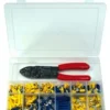 Automotive Supplies Quick Cable PVC Solderless Terminal Kit W/ Crimper - 295 Piece 2 Automotive Supplies Quick Cable PVC Solderless Terminal Kit W/ Crimper - 295 Piece
