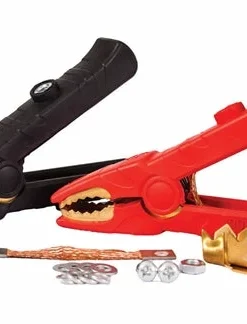 Automotive Supplies Quick Cable 1000 Amp Heavy Duty Solid Copper Booster Clamp Set