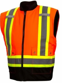 Hi-Vis Work Wear Pyramex Waterproof Hi Vis 7-In-1 Parka | Sizes M - 5XL 13 Hi-Vis Work Wear Pyramex Waterproof Hi Vis 7-In-1 Parka | Sizes M - 5XL