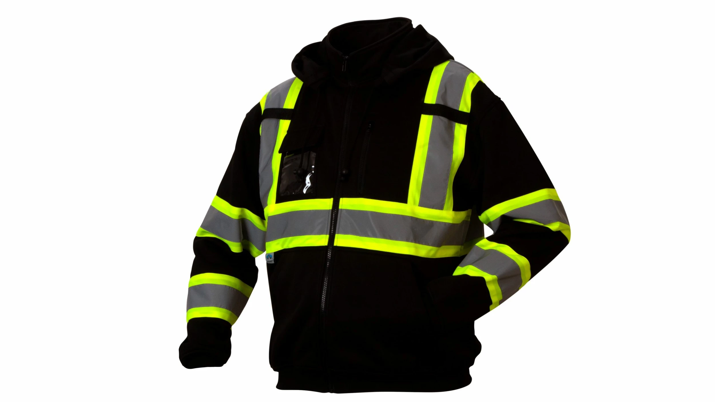 Hi-Vis Work Wear Pyramex Hi Vis Zip-Up Sweatshirt With Teflon™ Water Resistant Treatment | Sizes M - 5XL 9 Hi-Vis Work Wear Pyramex Hi Vis Zip-Up Sweatshirt With Teflon™ Water Resistant Treatment | Sizes M - 5XL