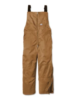Flame Resistant Work Wear Rasco FR Insulated Cotton Duck Bib Overall