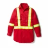 Rasco Uniform Shirt With Reflective Trim | S - 5XL Flame Resistant Work Wear
