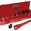 Reed L511 Thru-Bolt Utility Set | Handle And 4 Sockets Pipe Tools