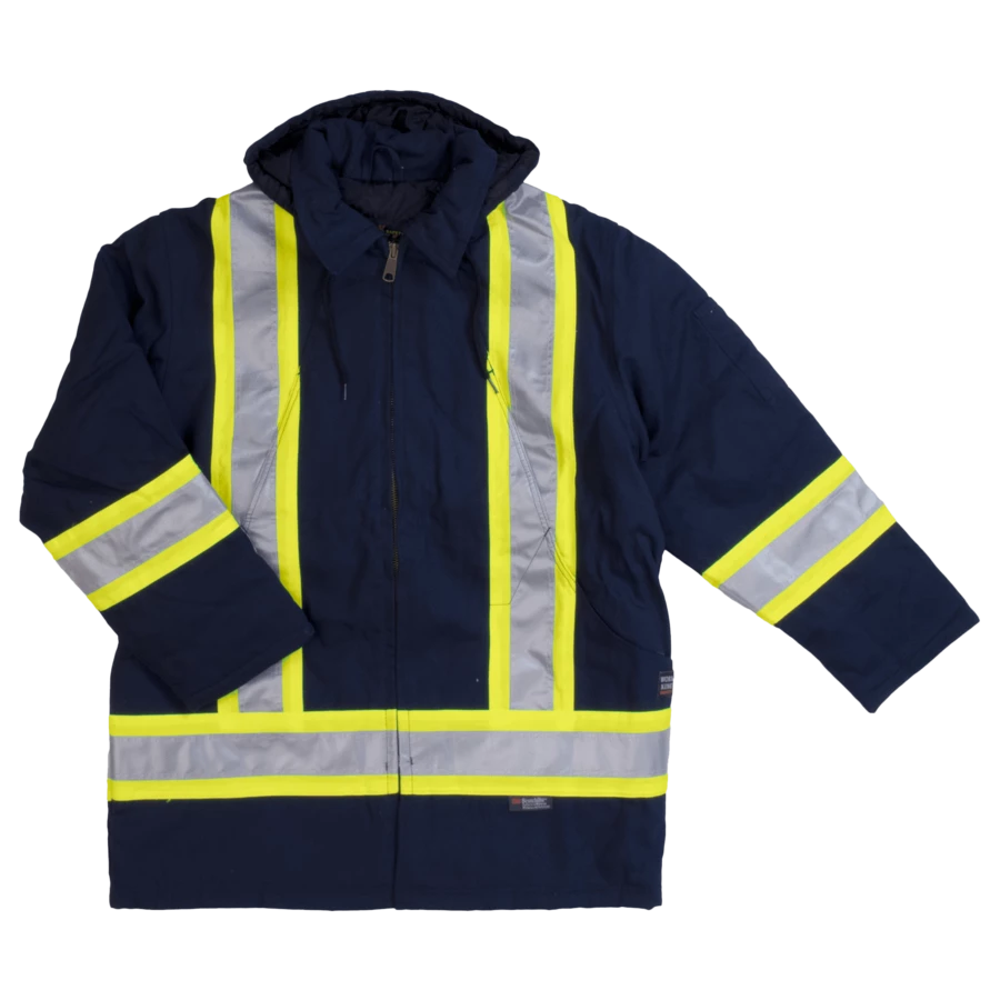 Tough Duck S157 Cotton Duck Winter Safety Parka | XS-5XL 6 Tough Duck S157 Cotton Duck Winter Safety Parka | XS-5XL