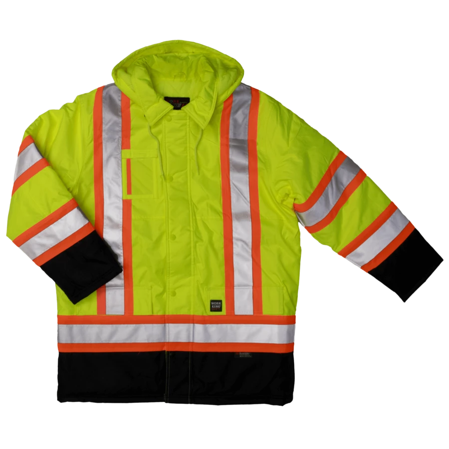 Tough Duck S176 Insulated 300D Poly Oxford Safety Parka | XS-5XL 5 Tough Duck S176 Insulated 300D Poly Oxford Safety Parka | XS-5XL