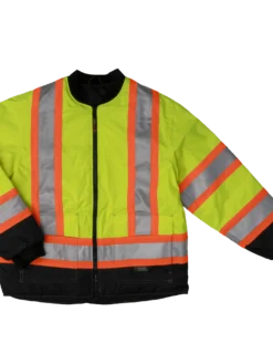 Tough Duck SJ29 Reversible Insulated Safety Jacket | Yellow | Limited Size Selection