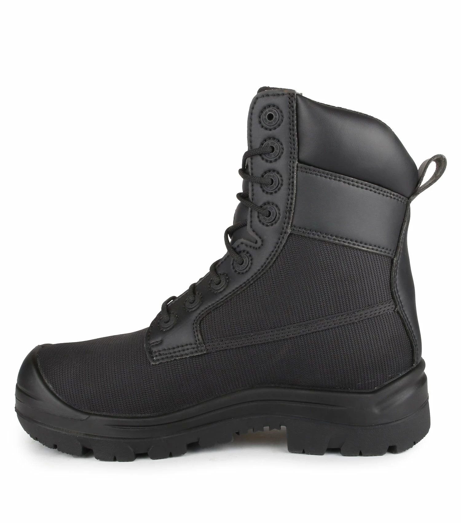 STC Shire 8" Waterproof Ballistic Nylon Vegan Safety Boot With Vibram® TC4+ Sole | Black | 7 - 14 8 Inch Safety Boots 5 STC Shire 8" Waterproof Ballistic Nylon Vegan Safety Boot With Vibram® TC4+ Sole | Black | 7 - 14 8 Inch Safety Boots