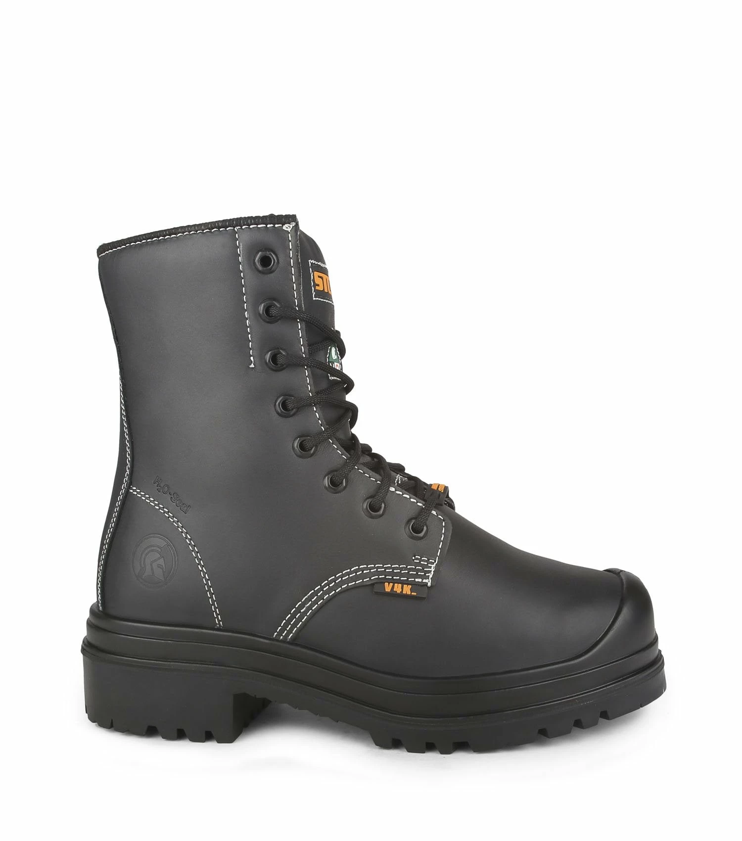 8 Inch Safety Boots STC MetPro 8" Internal Metguard Safety Boot With Vibram® TC4+ Sole | Black | Sizes 4 - 14 4 8 Inch Safety Boots STC MetPro 8" Internal Metguard Safety Boot With Vibram® TC4+ Sole | Black | Sizes 4 - 14