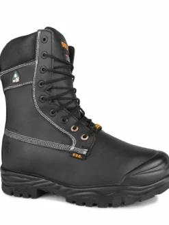 8 Inch Safety Boots STC Kimberlite 9" Internal Metguard Leather Safety Boot With Vibram® Fire & Ice Sole | Black | Sizes 6 - 14