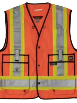 Tough Duck S313 High Visibility Surveyor Safety Vest | XS-5XL 26 Tough Duck S313 High Visibility Surveyor Safety Vest | XS-5XL