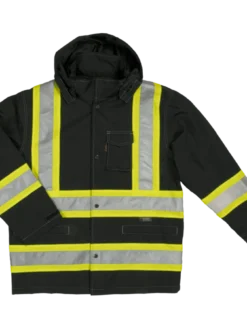 Tough Duck S372 300D Waterproof Breathable Ripstop Safety Rain Jacket | XS-5XL 20 Tough Duck S372 300D Waterproof Breathable Ripstop Safety Rain Jacket | XS-5XL