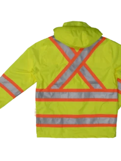 Tough Duck S372 300D Waterproof Breathable Ripstop Safety Rain Jacket | XS-5XL 17 Tough Duck S372 300D Waterproof Breathable Ripstop Safety Rain Jacket | XS-5XL