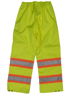 Tough Duck S374 300D Waterproof Breathable Ripstop Safety Rain Pants | XS-5XL