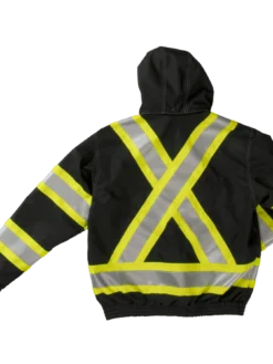 Tough Duck S413 Insulated 300D Poly Oxford 3-In-1 Safety Bomber | XS-5XL