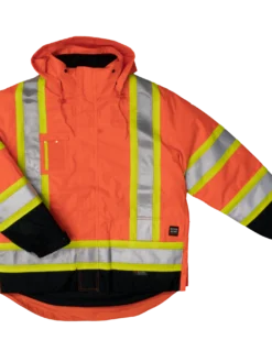 Tough Duck S426 Insulated 300D 5-In-1 Safety Jacket | XS-5XL