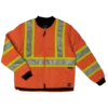 Tough Duck S432 Quilted Poly Safety Freezer Jacket | XS-5XL Hi-Vis Work Wear