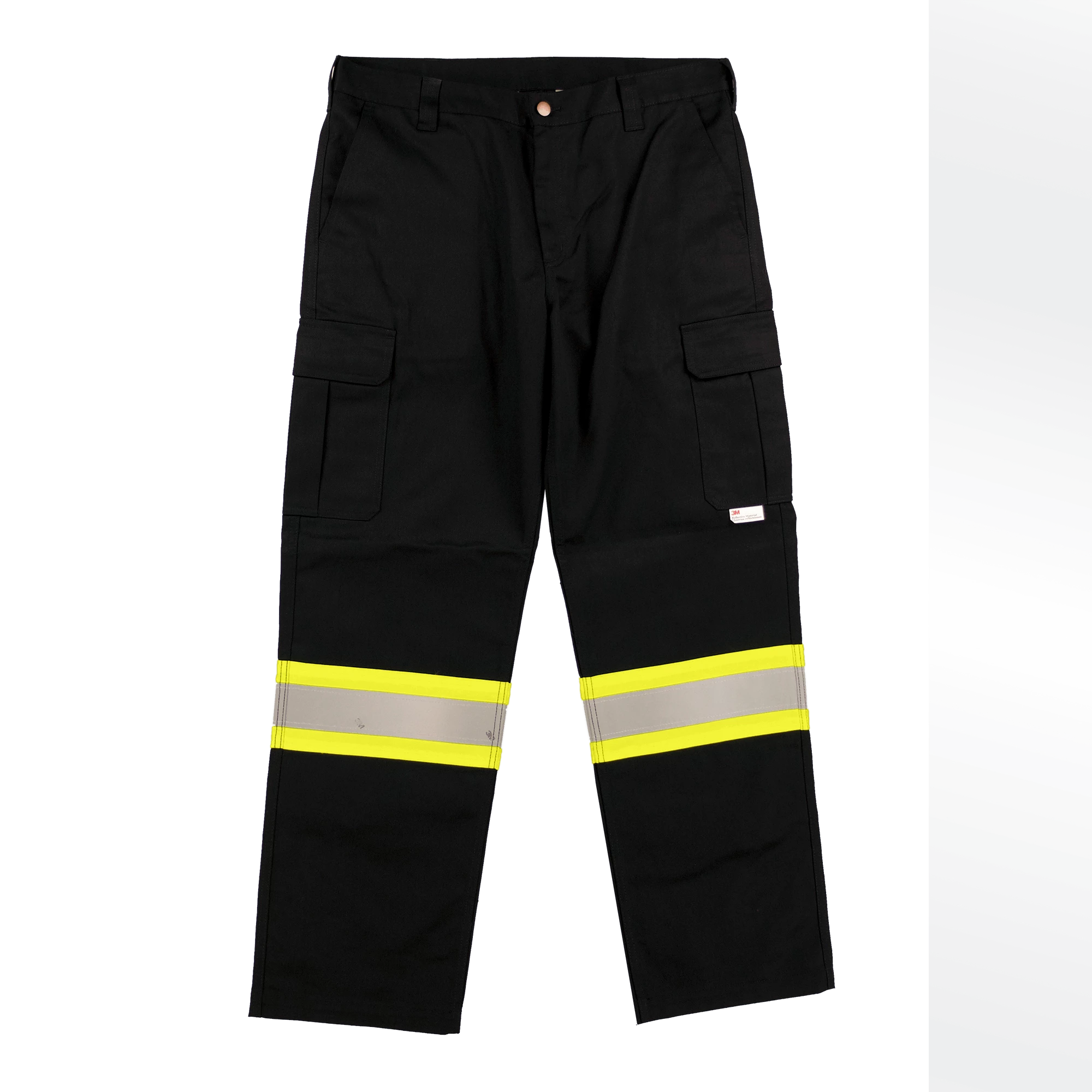 Tough Duck S607 Cargo Reflective Striped Safety Pants | 30" To 44" Waist Sizes 5 Tough Duck S607 Cargo Reflective Striped Safety Pants | 30" To 44" Waist Sizes