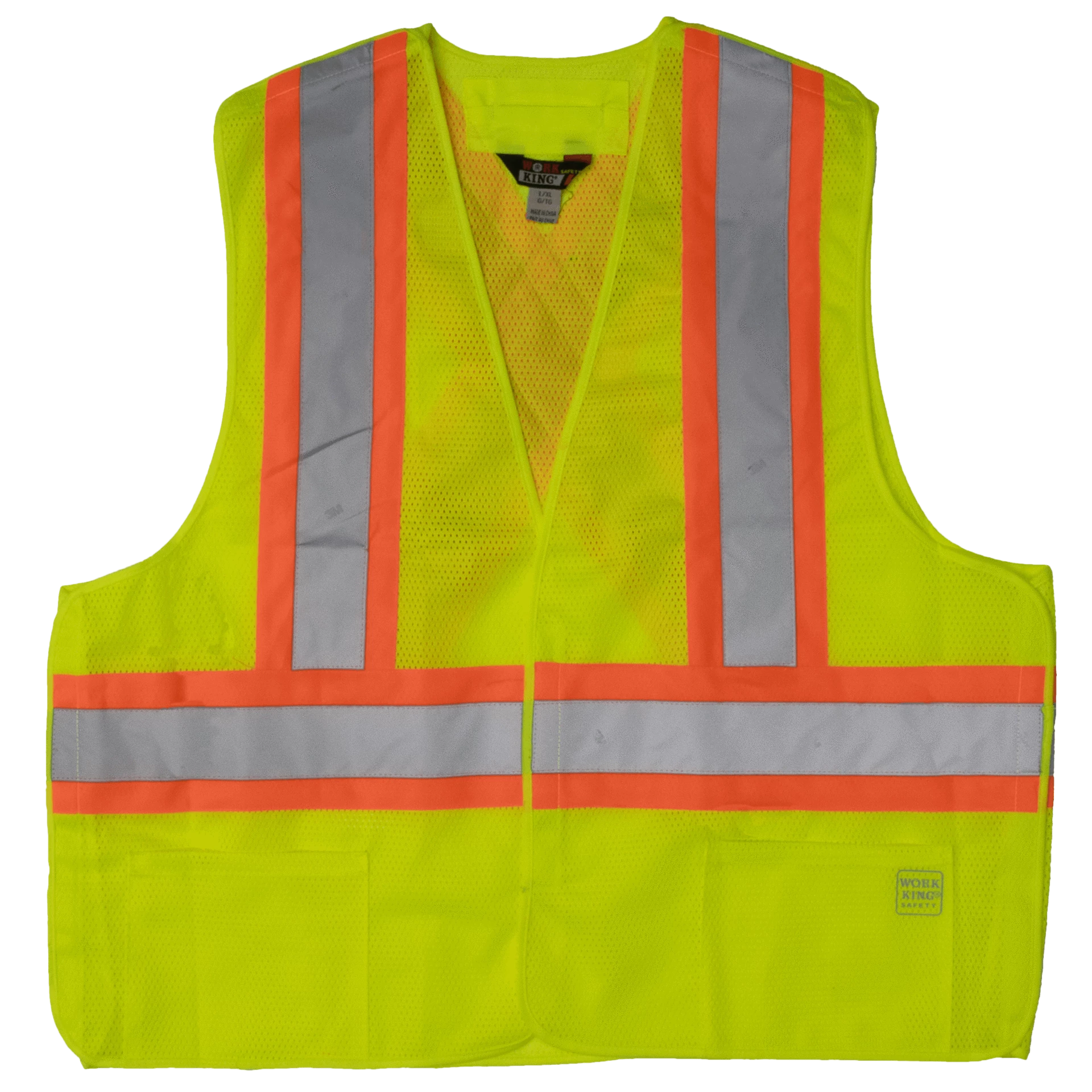 Tough Duck S9i0 High Visibility Tearaway Safety Vest | S/M To 2XL/3XL 3 Tough Duck S9i0 High Visibility Tearaway Safety Vest | S/M To 2XL/3XL