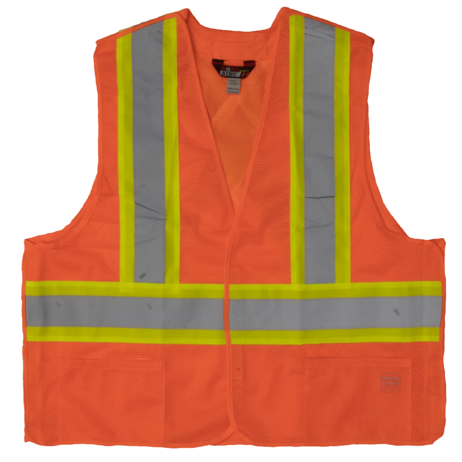 Tough Duck S9i0 High Visibility Tearaway Safety Vest | S/M To 2XL/3XL 5 Tough Duck S9i0 High Visibility Tearaway Safety Vest | S/M To 2XL/3XL